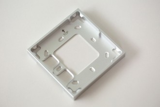 Montagerahmen 1-fach Silber