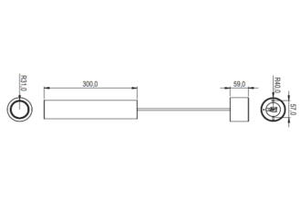 LED Pendulum Slim RGBW PWM Anthrazit