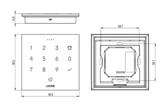 NFC Code Touch for Nano Anthrazit