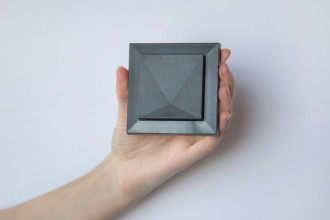 Raumklima Sensor Tree Anthrazit (CO2, Temperatur, Feuchte)
