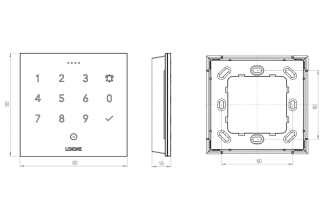 NFC Code Touch Tree Anthrazit