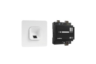 ekey xLine Fingerprintset für Unterputzmontage Kunststoff Weiß