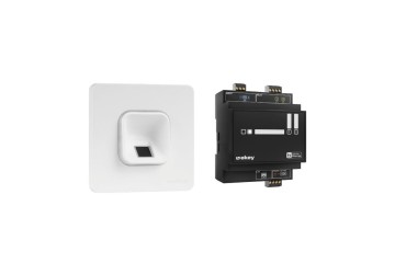 ekey xLine Fingerprintset für Unterputzmontage Kunststoff Weiß