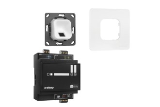 ekey xLine Fingerprintset für Unterputzmontage Kunststoff Weiß