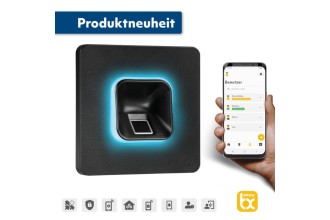 ekey xLine Fingerprintset für Unterputzmontage Kunststoff Schwarz