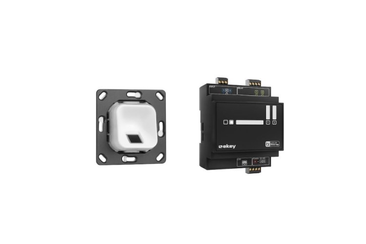 ekey xLine Fingerprintset UP ohne Rahmen Weiß 