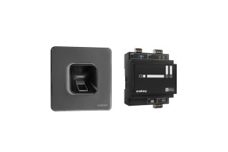 ekey xLine Fingerprintset für Unterputzmontage Glas Schwarz