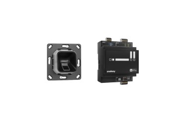 ekey xLine Fingerprintset UP ohne Rahmen Schwarz