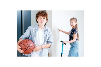 ekey xLine Fingerprintset für Unterputzmontage Glas Schwarz