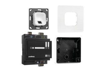 ekey xLine Fingerprintset für Aufputzmontage Weiß