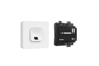 ekey xLine Fingerprintset für Aufputzmontage Weiß