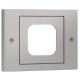 Gira xLine Rahmen TX_44 für xLine Fingerprint, 1-fach Kunststoff Aluminiumgrau