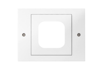 Gira xLine Rahmen TX_44 für xLine Fingerprint, 1-fach aus Kunststoff in Reinweiß