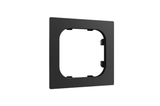 ekey xLine Rahmen-Adapter für 55er-Schalterprogramme in Schwarz